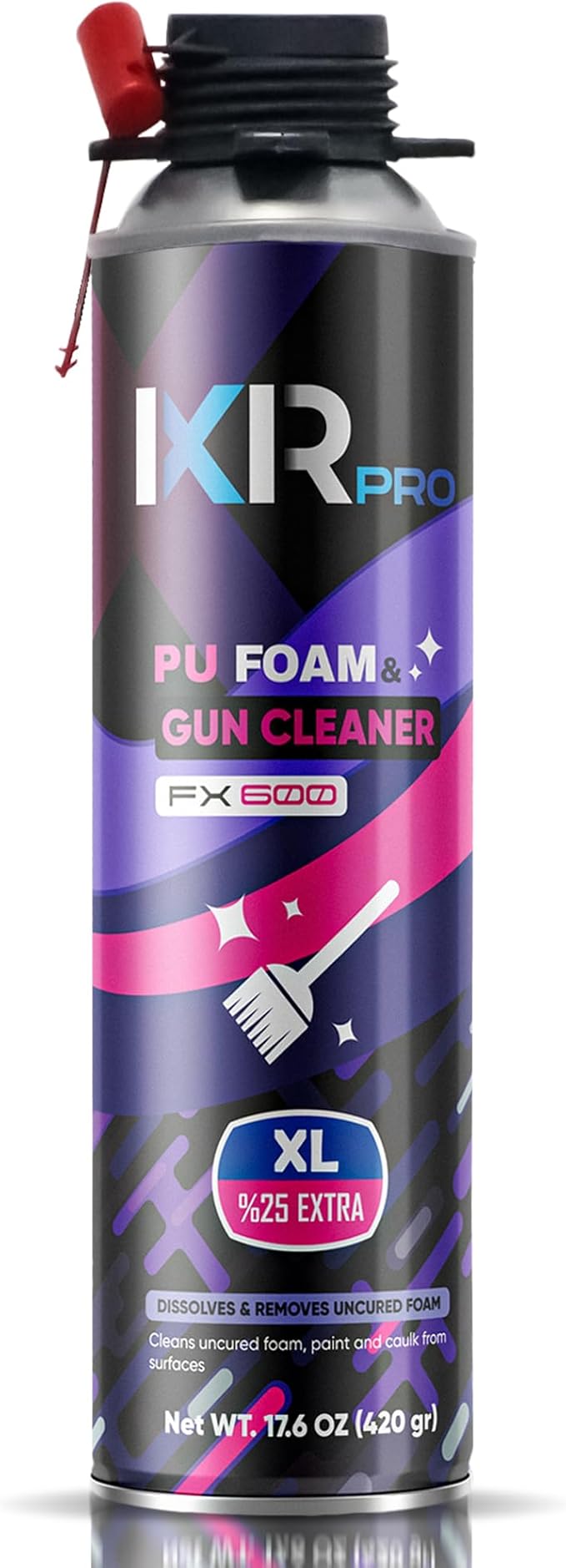 Foam Gun Cleaner (1 x 17.6 fl.oz.) Spray Foam Gun Cleaner