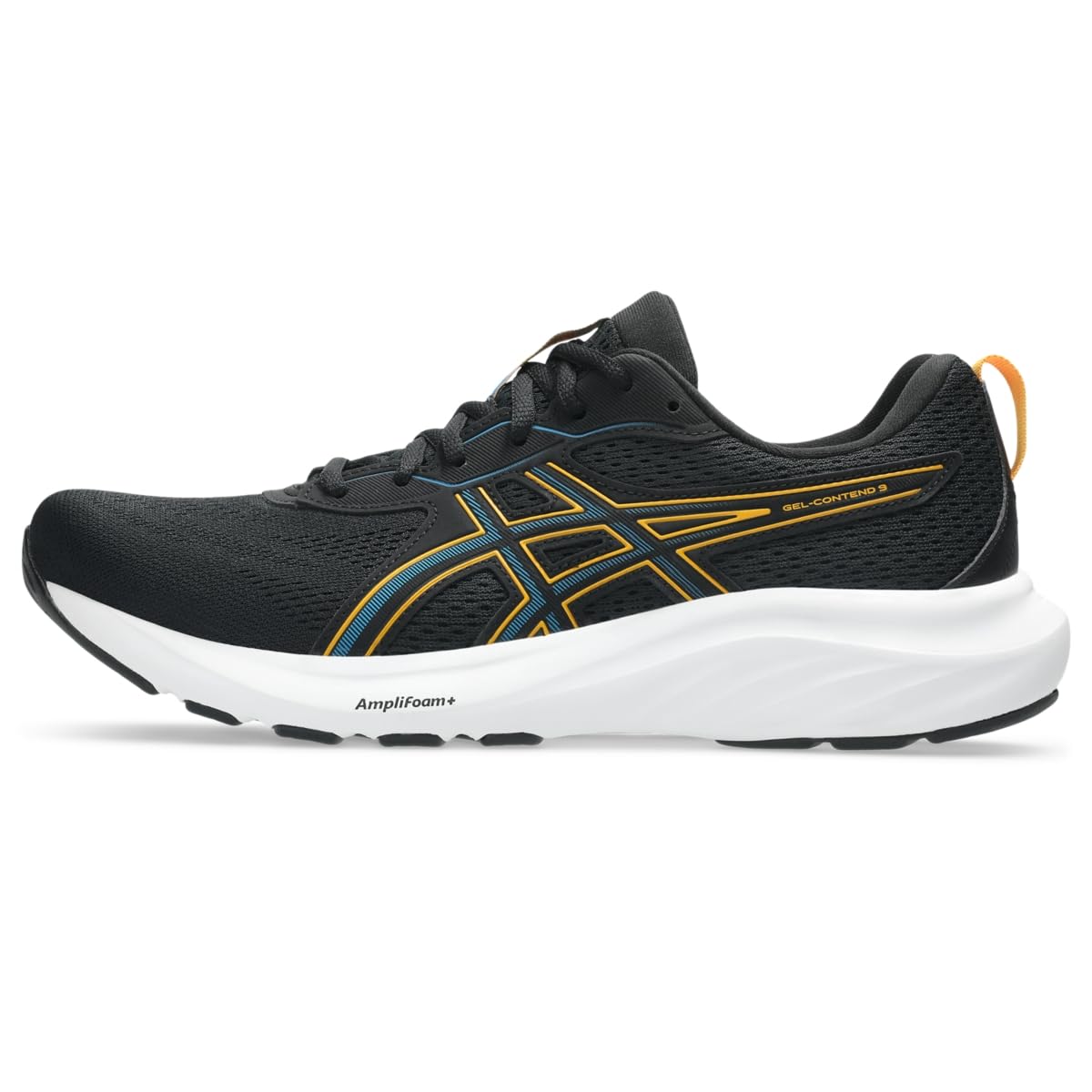 ASICS Mens Gel-Contend 9 Sneaker, Black Yamabuki, 9.5 UK