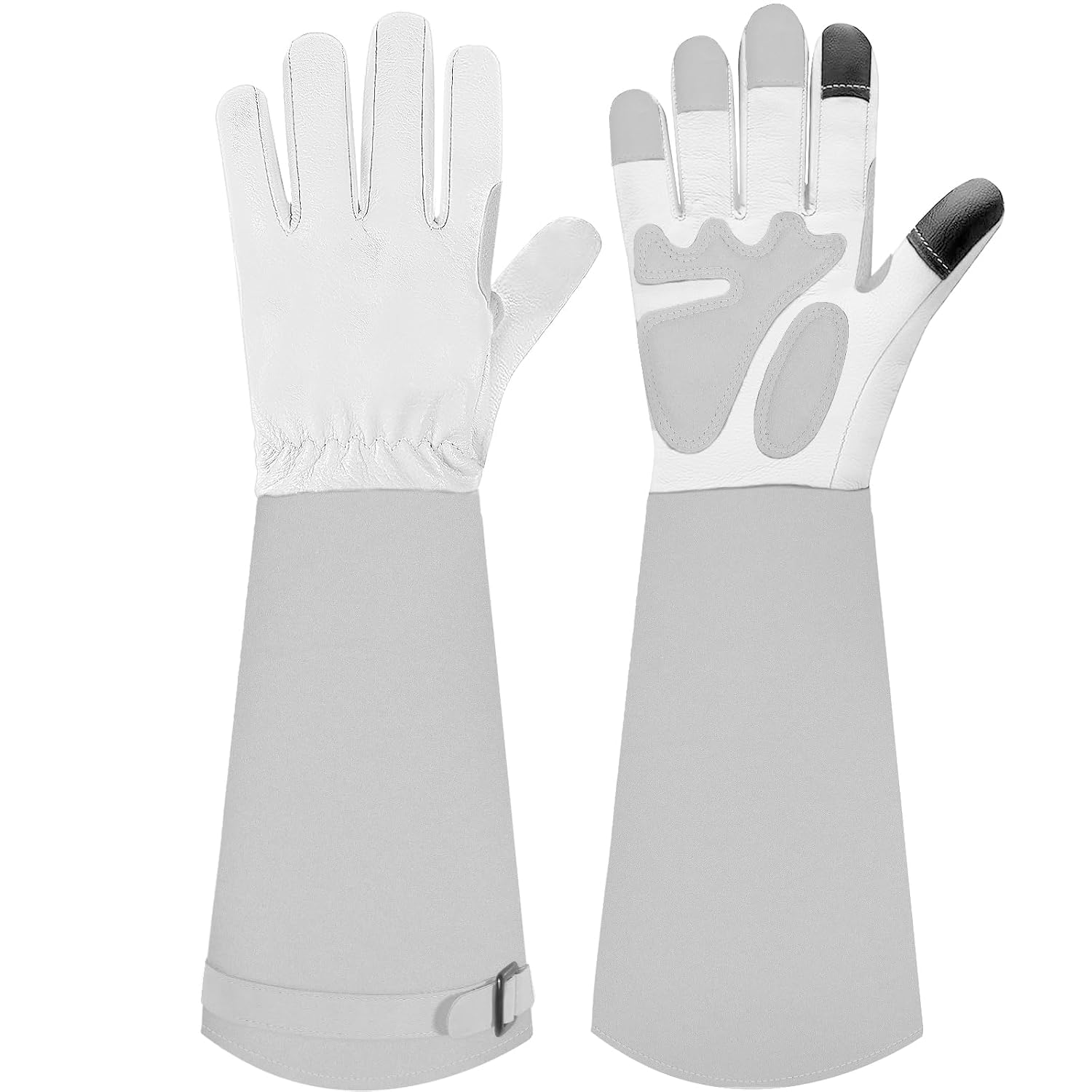 SLARMOR Lange Gartenhandschuhe Damen Abeitshandschuhe Herren