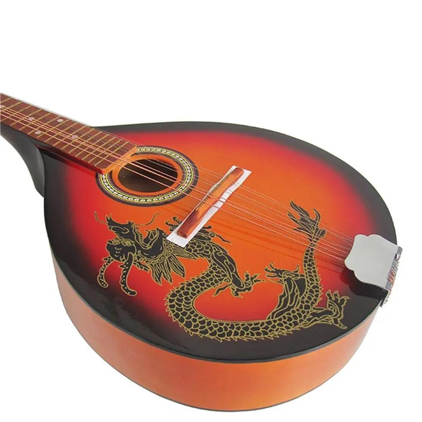 Typ wydajności Mandolinowy Profesjonalny Instrument Smyczkowy Z Litego Drewna Mandolina Instrument Muzyczny W Sunburst Wykonujący Instrument Dla Początkujących Dla Dorosłych