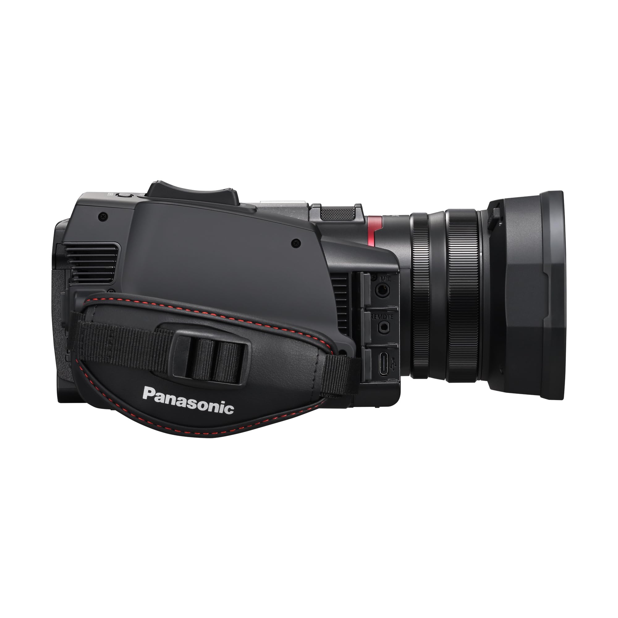 Panasonic HC-X1200E Videocamera Palmare 4K 60p con Obiettivo Grandangolare da 25 mm, Zoom Ottico 24x, OIS Ibrido a 5 Assi, USB PD, Nero