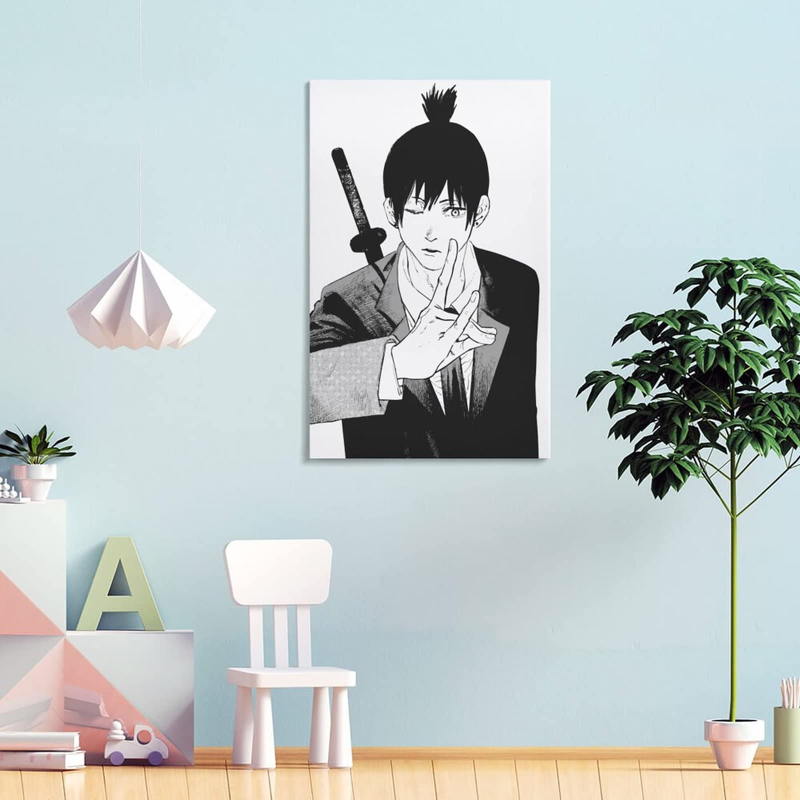 Amazon.co.jp: チェンソーマン 早川 アキ (2) ポスター 装飾画 アート