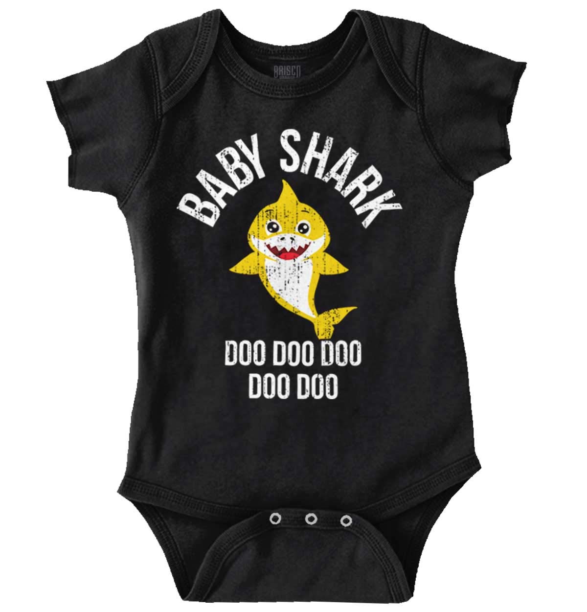 Brisco BrandsBaby Shark Doo Do Silly Cute Family Graphic T Shirt Men or Women