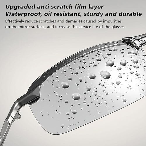 Miniatura 8 de Gafas de sol fotocrómicas polarizadas para hombre, para conducir, pesca, deportes, día y noche, protección UV400