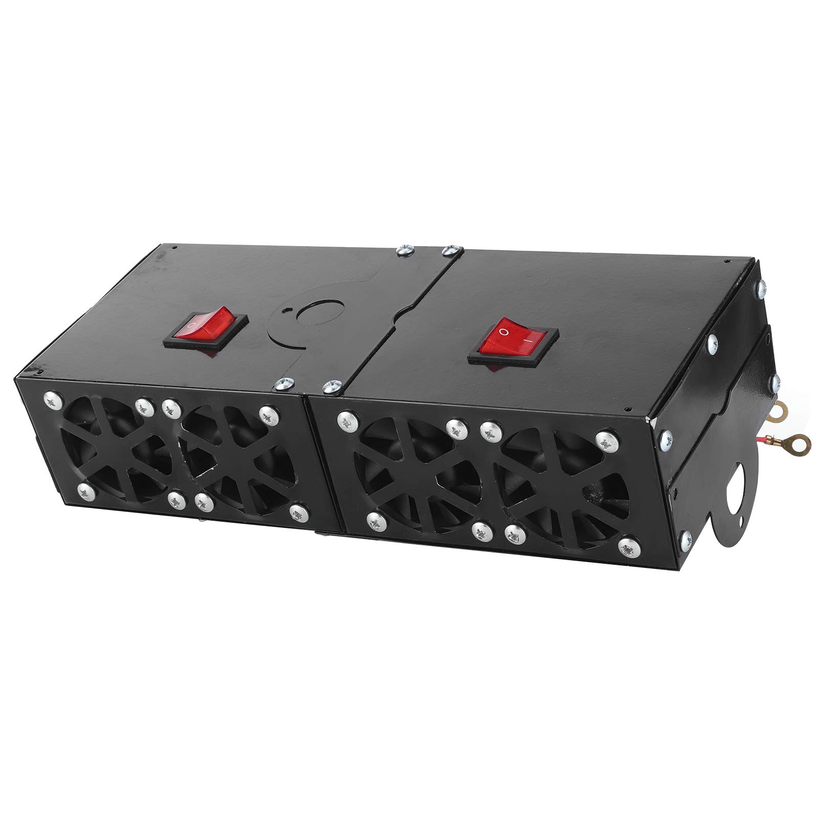Tragbare Autoheizung, Autoheizung Defogger Auto 4 Loch Heizlüfter 12V Defroster Defogger 800W