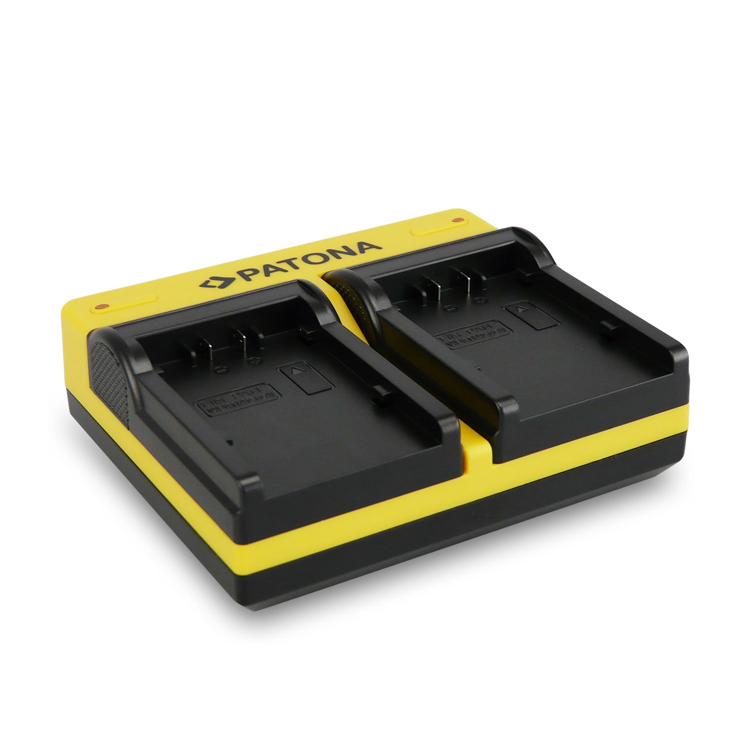 PATONA Cargador Dual para baterías VW-VBD29 VW-VBD58 VW-VBD78 Compatible con Panasonic AJ-PX298MC, HDC-MDH2GK, AJ-HPX270, Micro USB