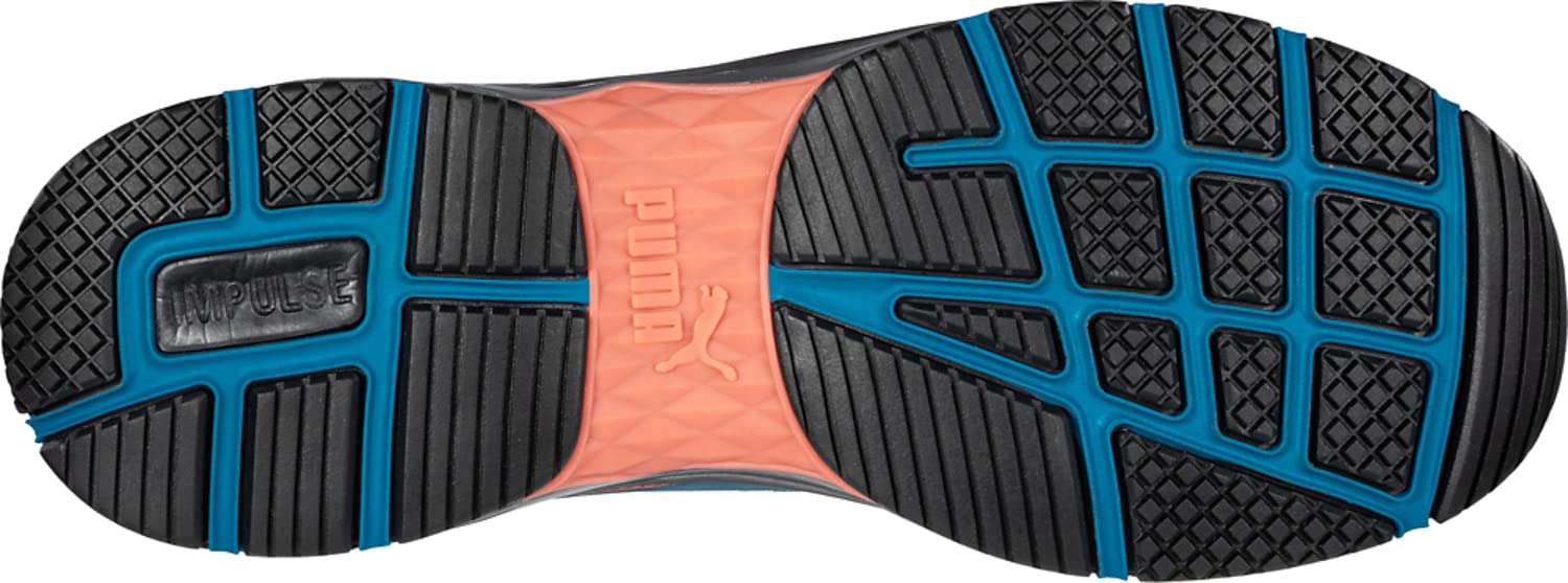 PUMA Women's Define Black Low Industrial Shoe, 8