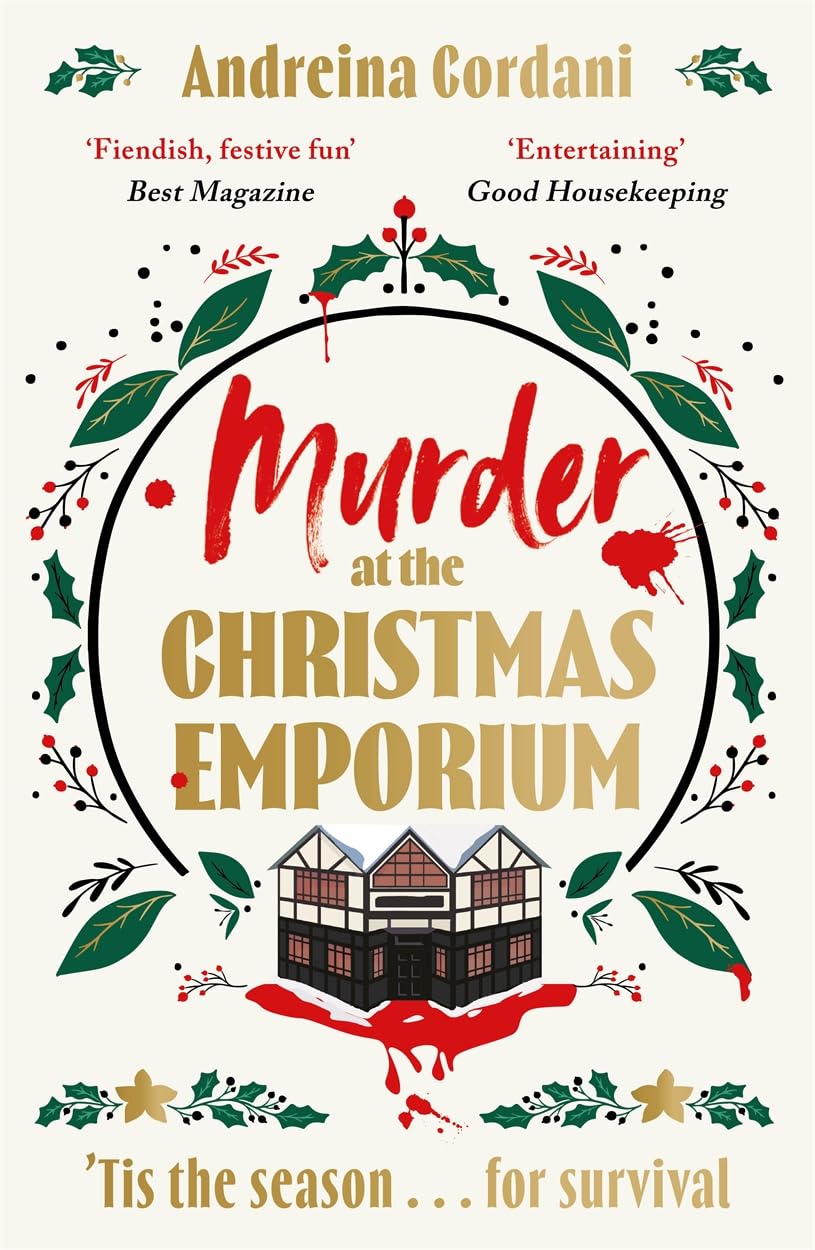 Andreina Cordani Murder at the Christmas Emporium Paperback Book