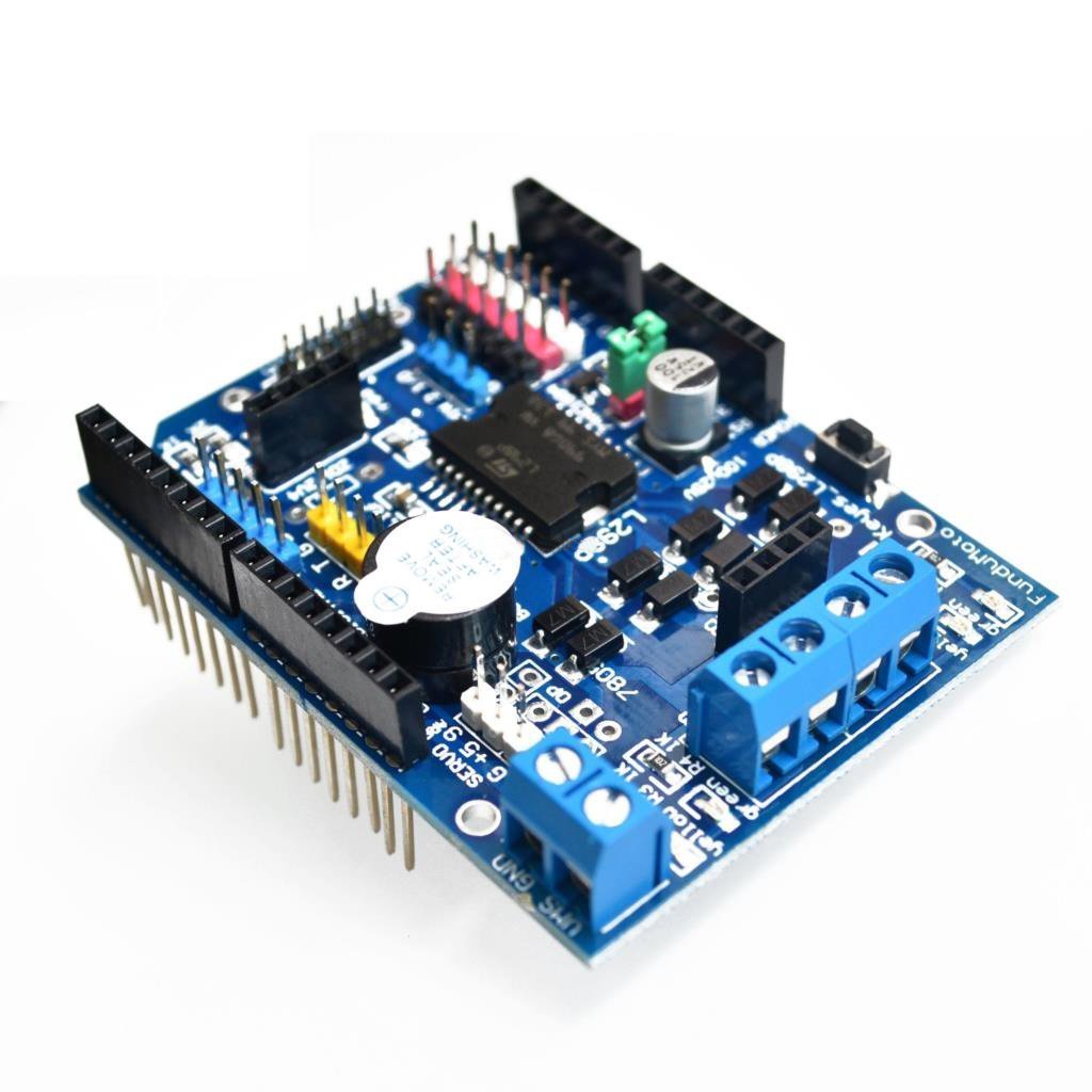 L298P Motor Driver Module H-bridge Drive Shield Expansion Board High-Power DC Stepper Motor Controller For Arduino