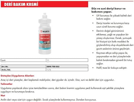 WÜrth Skin Nourishing Care Cream 500ml