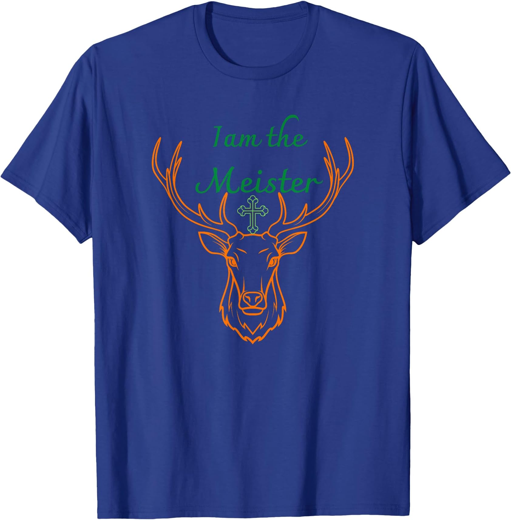 Iam the Meister Jaegermeister Dad Mom Deer T-Shirt