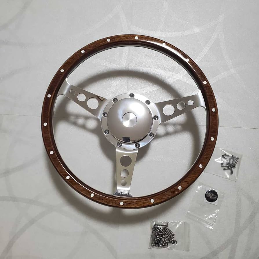 ローバーミニ　モトリタ　ウッドハンドル　ボスつき ローバーミニモトリタウッドハンドルボスつき