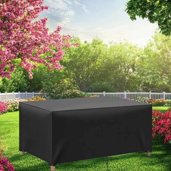 Bâche table de jardin extérieure pour protéger votre salon de terrasse