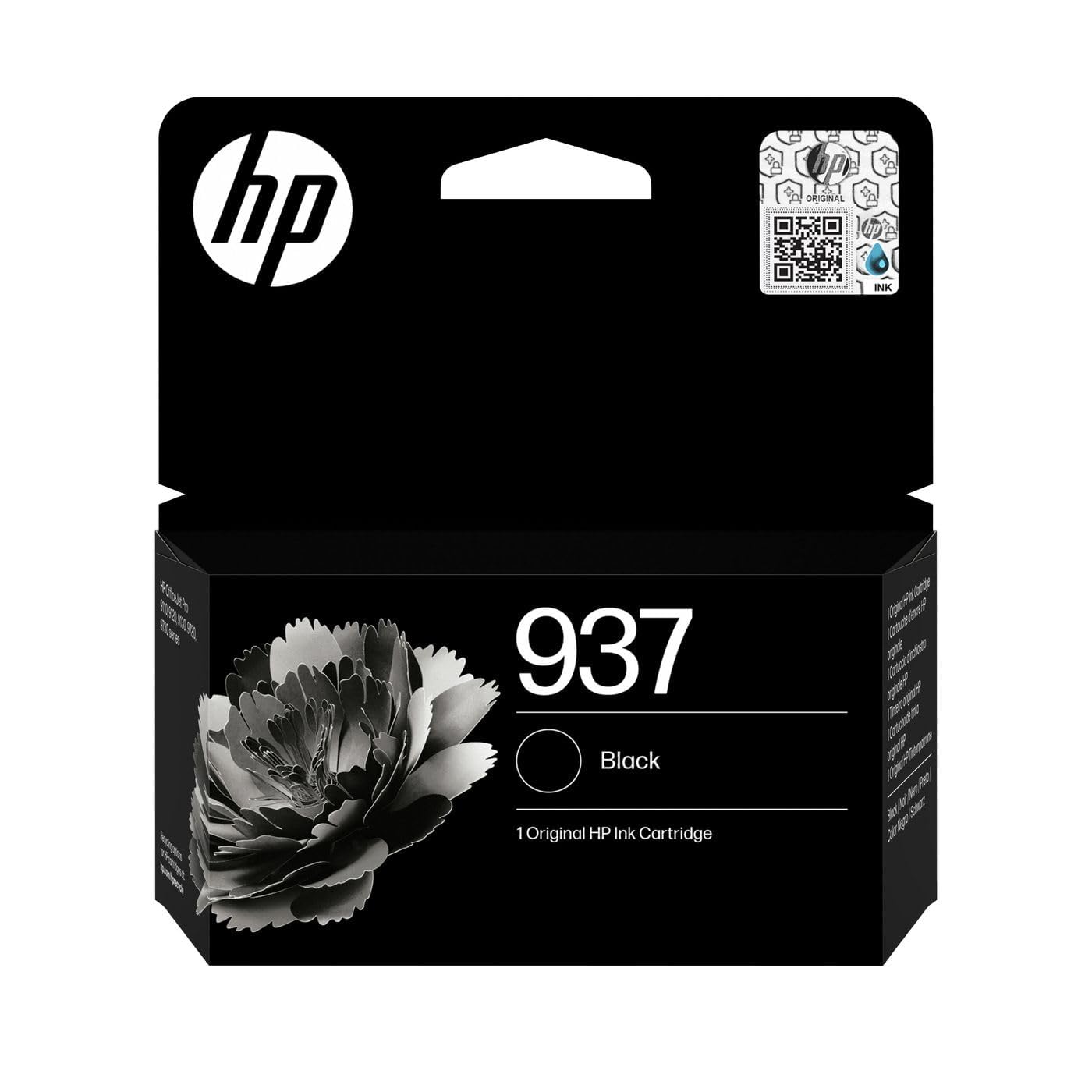 Amazon.co.jp: HP 937 ブラックオリジナルインクカートリッジ 