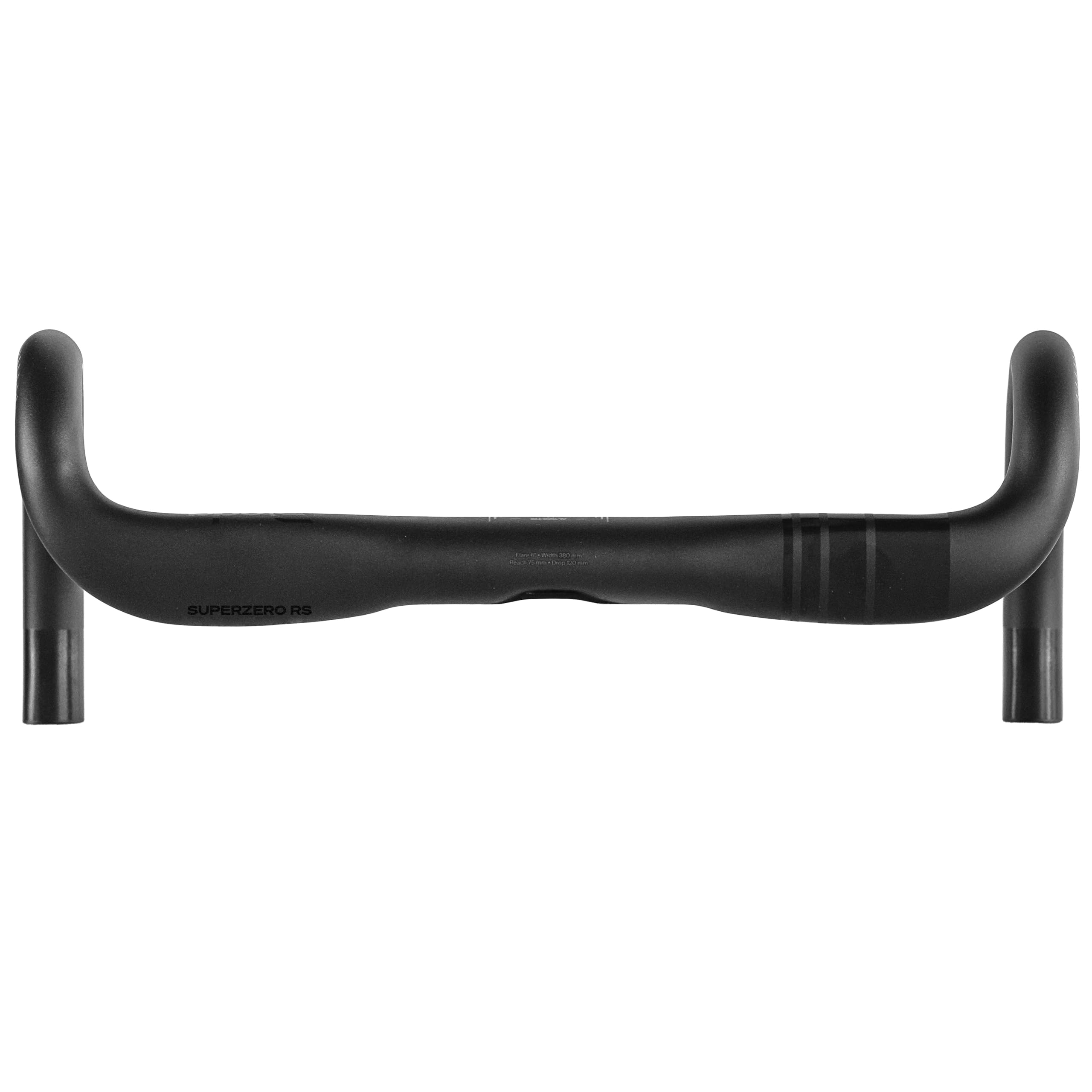 Deda Elementi Superzero RS Alloy RHM-Evo Manubrio, PoB (lucido su nero), 38 cm