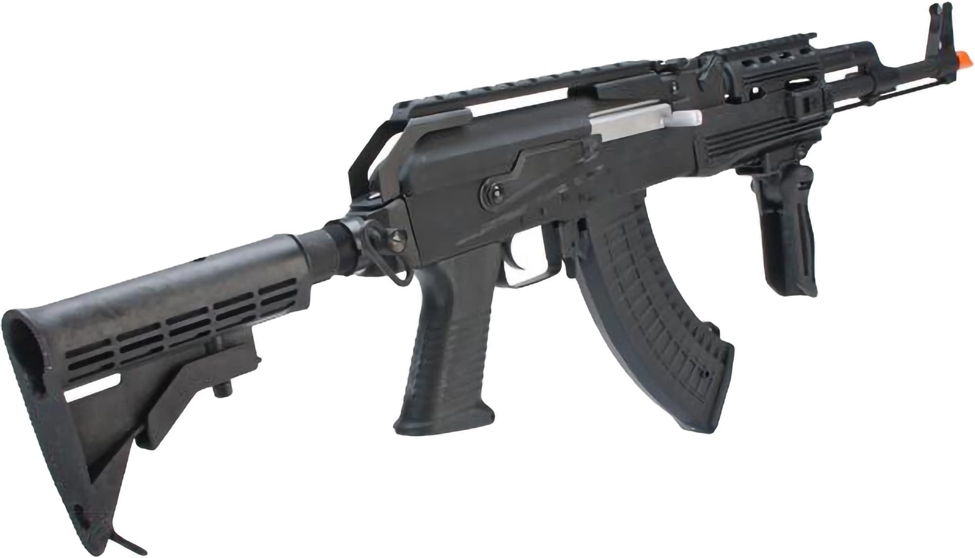 Evike Airsoft - CYMA Standard Contractor Airsoft AEG Rifle (Model: Retractable Shoulder Rest) - (PID: 30466)