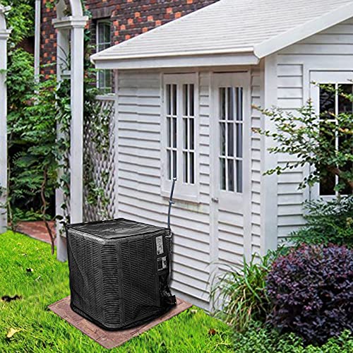 Housse de protection en maille pour unité de climatisation toutes saisons jardin - 4
