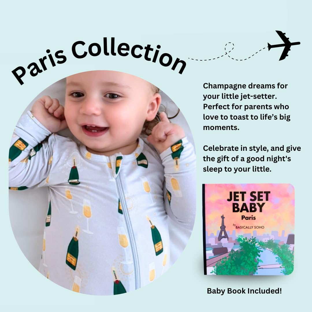Baby Romper & Baby Book Set – Viscose from Bamboo Pajamas for Babies - Image 3