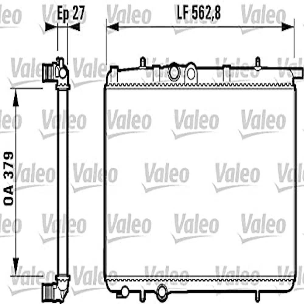 Valeo Radiateur, Refroidissement du Moteur 732910