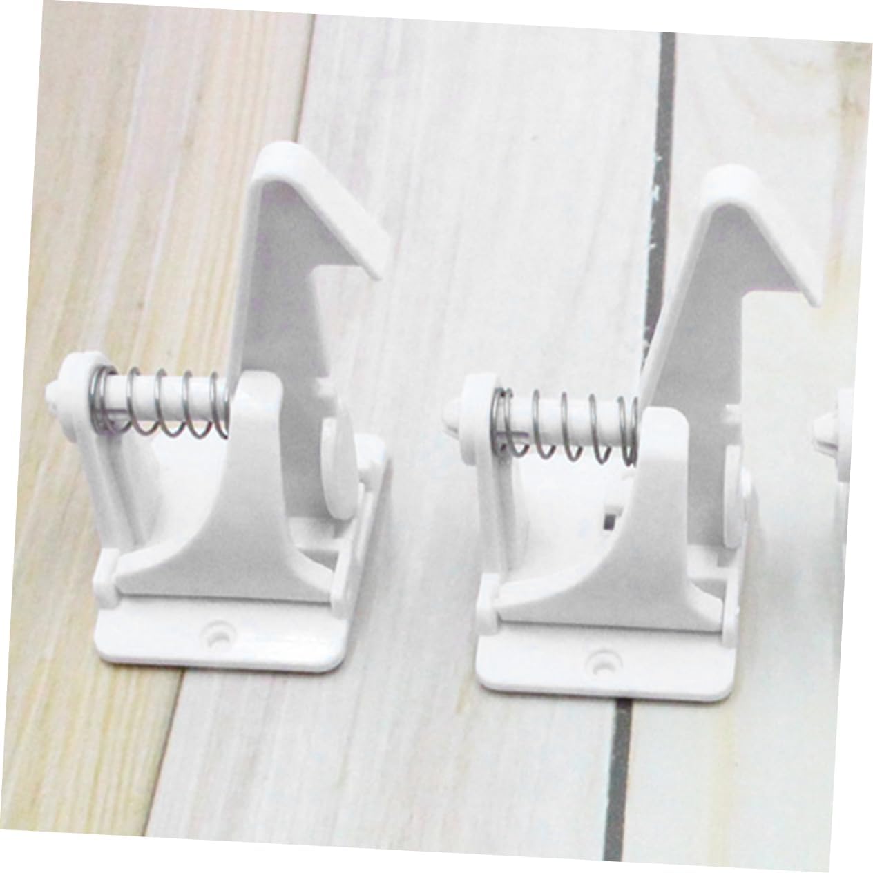 16pcs Boy Girl Spring Locks Childproof Cabinet Locks Safety for Doors Drawers Easy Install Material