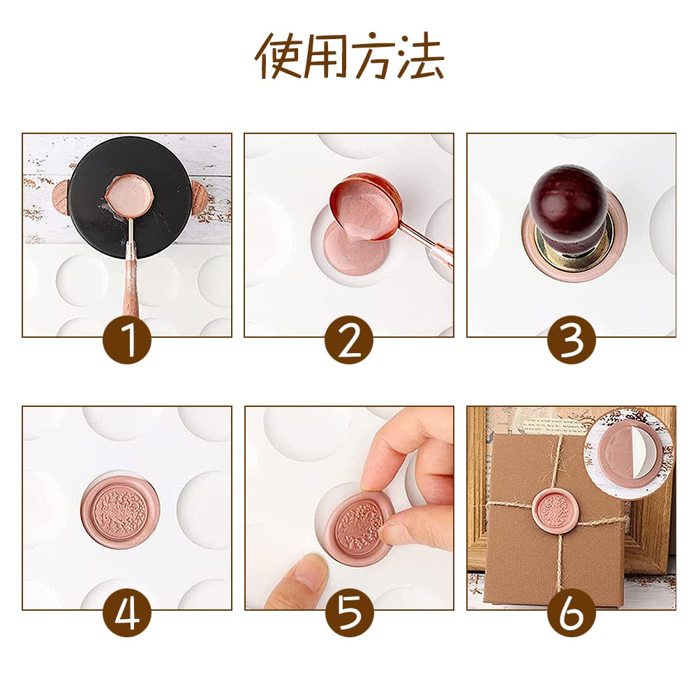 Amazon.co.jp: NOBONU シーリングスタンプ用 シリコンモールド