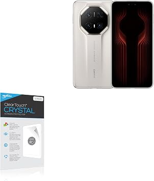 BoxWave Screen Protector Compatible with Huawei Mate 70 RS Ultimate - ClearTouch Crystal 2-Pack, HD Film Skin - Shields from Scratches