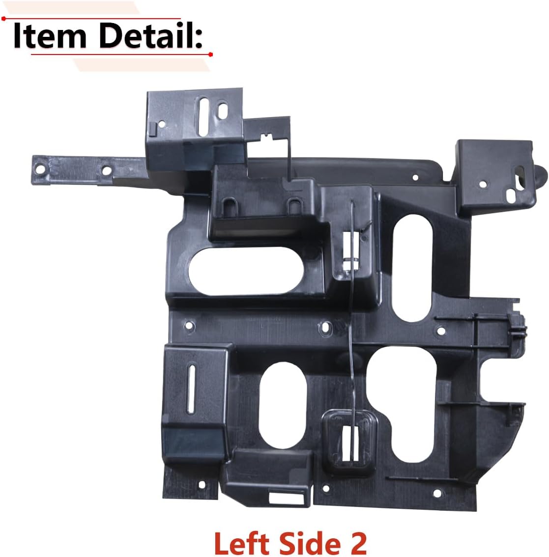 RLB-HILON Headlight Bracket Compatible with Chevy Silverado 2003 to 2007, for Chevrolet Avalanche 2003 2004 2005 2006 Year, for Headlamp Mounting Support