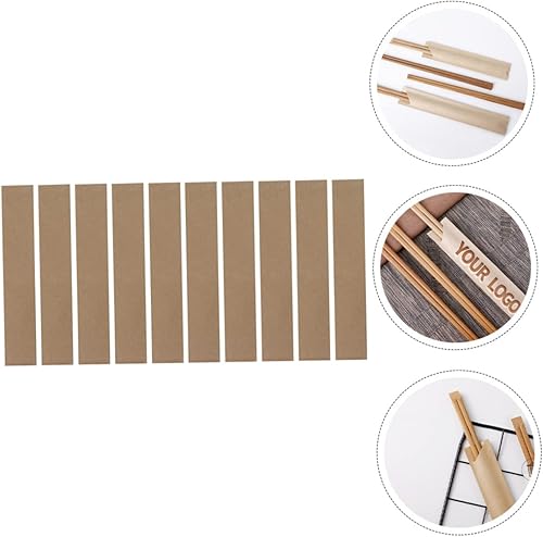 Miniatura 9 de Zerodeko 100pcs palillo mangas impermeable cubiertos titular para barbacoa camping restaurante viaje