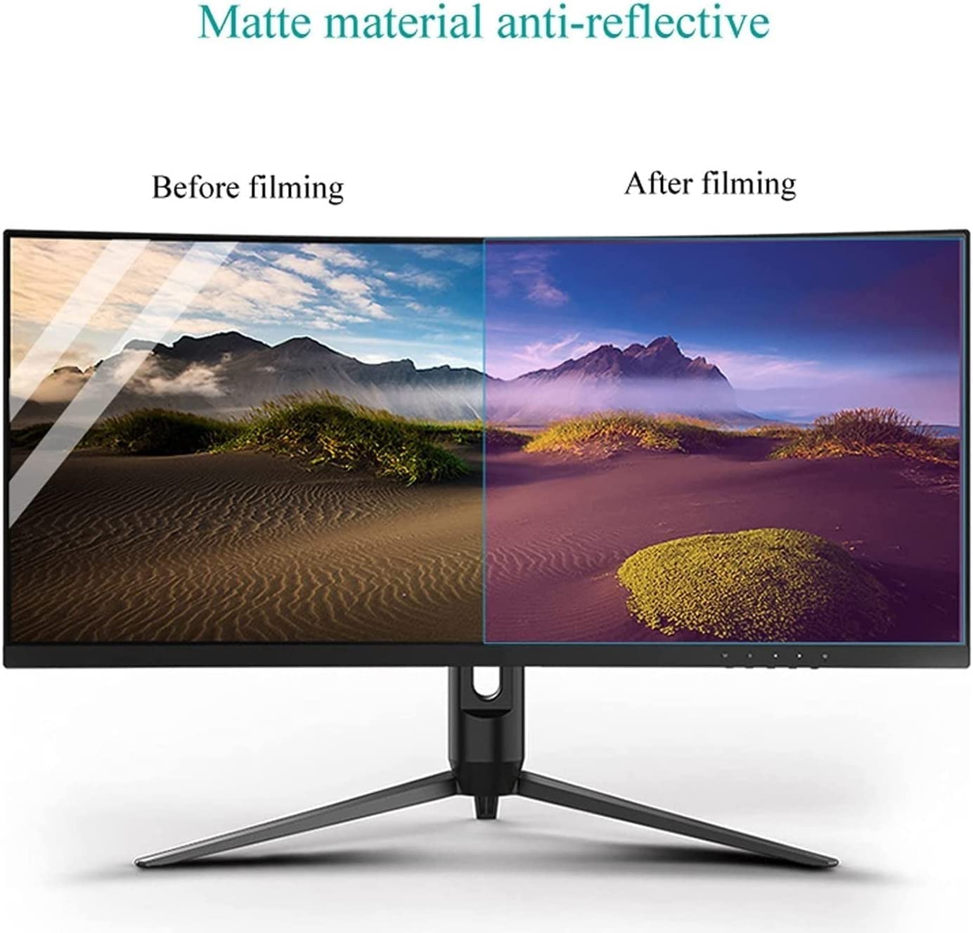 70インチ TV プロテクター ブルーライト スクリーン フィルム 保護 テレビ Amazon | NYDCTHOM 32から70 インチ テレビ画面プロテクター、目