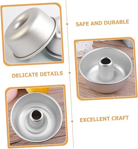 Miniatura 9 de molde de dona molde de ángel tubo de comida molde donut moldes de donas prensa de pan molde hueco pastel molde de pastel de ángel molde de pastel