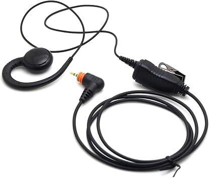 トランシーバー PMLN5958 イヤホン 1ピン G型 ヘッドセット スイセル インラインマイクとPTT付き Motorola SL300 SL7550 7580 7590 SL4000 SL1K SL1M SL8050 2ウェイラジオ用
