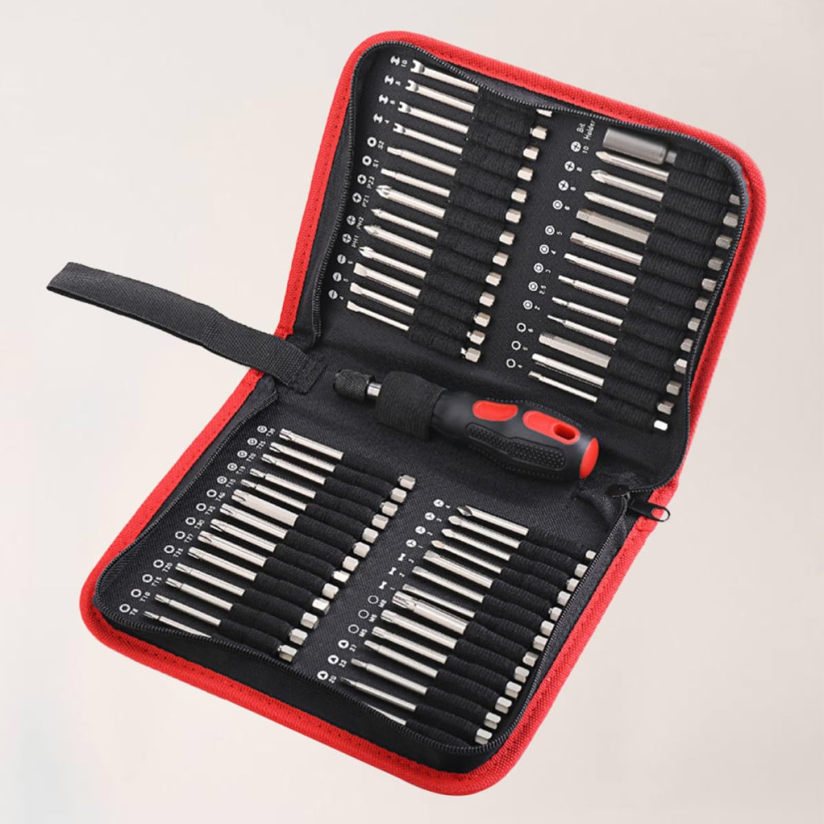 GALPADA Juego de 55 Piezas de Brocas Electrónicas S2 para Herramientas Eléctricas, Brocas en Forma de Estrella, Cruz y Triangular, Resistentes Metal para Carpinteros y Trabajos