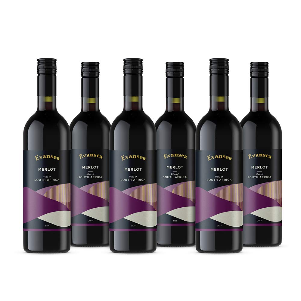 Evansea Red Wine South Africa Merlot 6x75cl