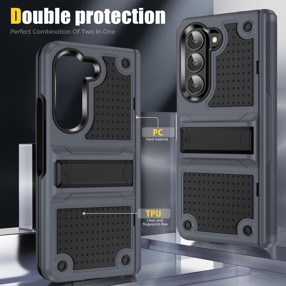 Amazon.co.jp: Samsung Z Fold 5 マット感折りたたみケース