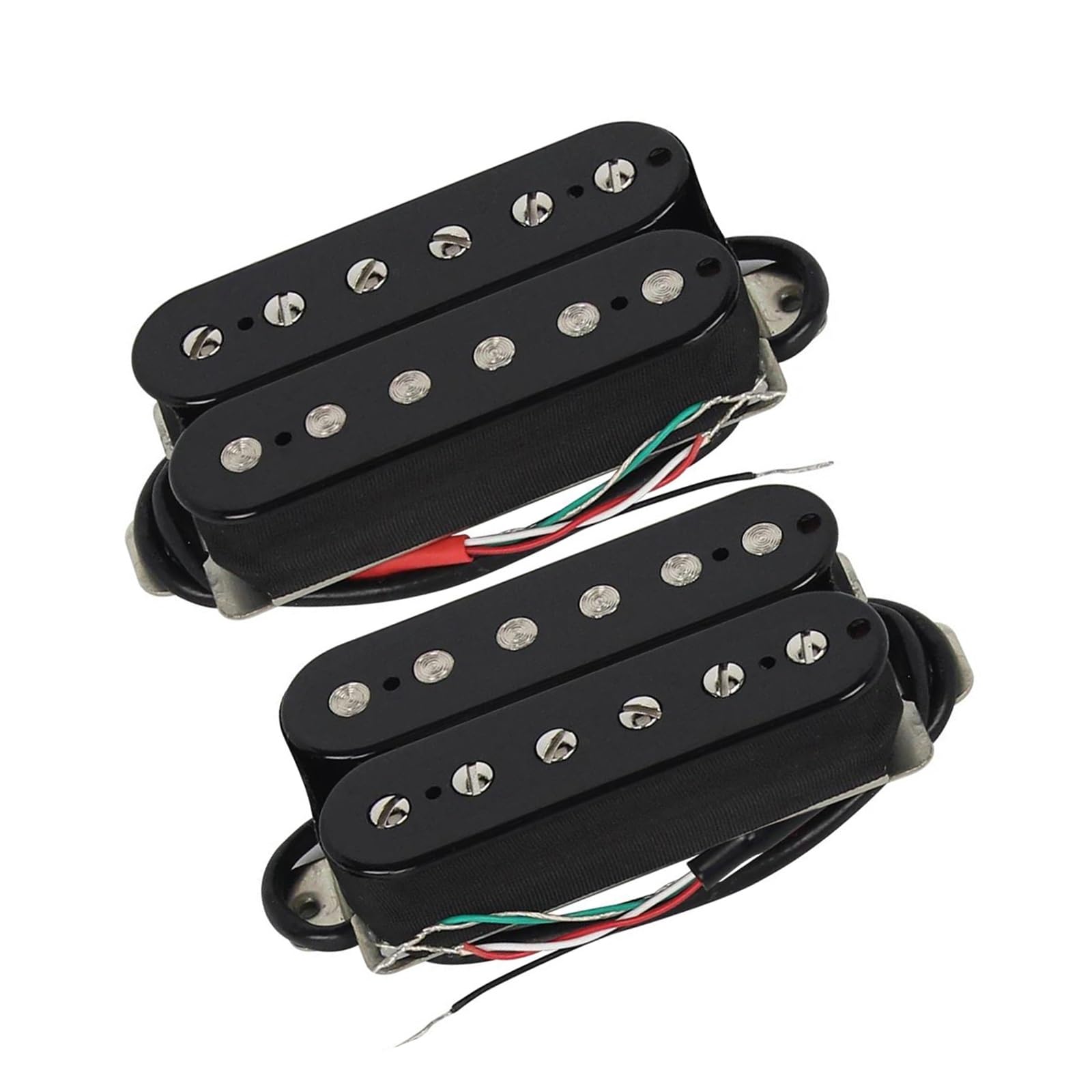 Przetwornik Gitary Elektrycznej 2 Częściowy Zestaw Bk Z Podwójną Cewką I Mostkiem Materiał Ceramiczny Odpowiedni Do Gitar Elektrycznych