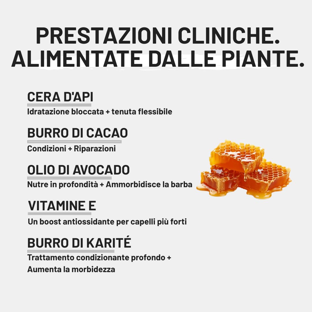 ZOUSZ Gold Oud Premium Beard Balm - Burro per la cura della barba e della pelle con profumo ipnotico di oud terroso per uomini con oli naturali - Idrata, condiziona, elimina la forfora, 50g