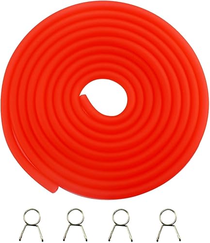 Vista 26 de PRO BAT Línea de combustible de 9.85 pies y 0.2 pulgadas de diámetro interior + abrazaderas de manguera de 0.35 pulgadas de diámetro interior +