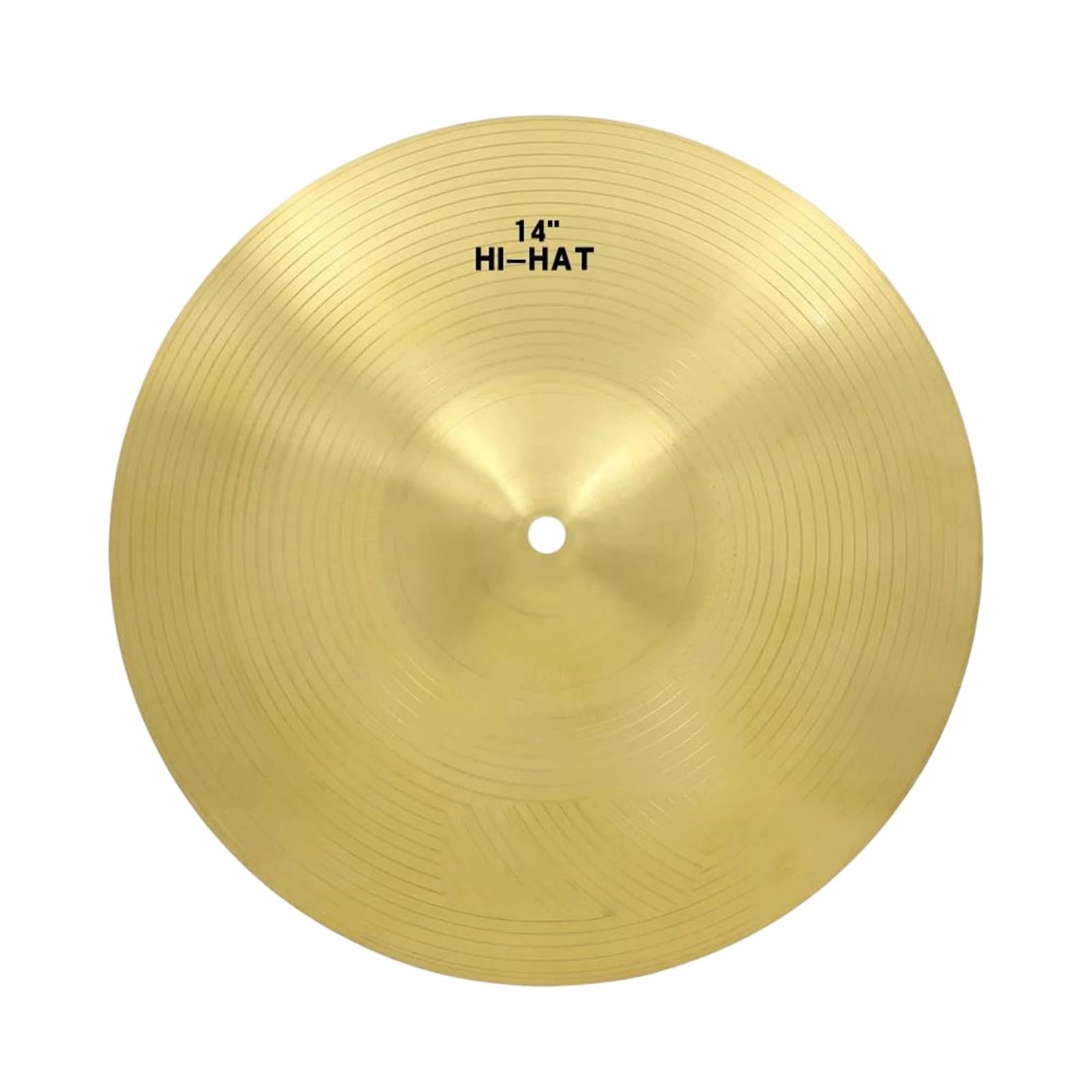Profesjonalna Talerz Mosiężny Talerz 8 10 12 14 16 Cali Gong Bęben Jazzowy Trwałe Splash Crash Hi Hat Akcesoria Perkusyjne(14 inch)