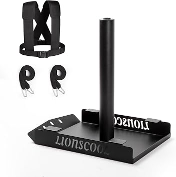 Weight Sled for Training, Speed and Strength Workout Sled with Pulling Belt or Harness