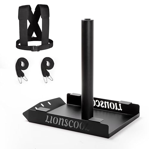 LIONSCOOL Weight Sled for Training, Speed and Strength Workout Sled
