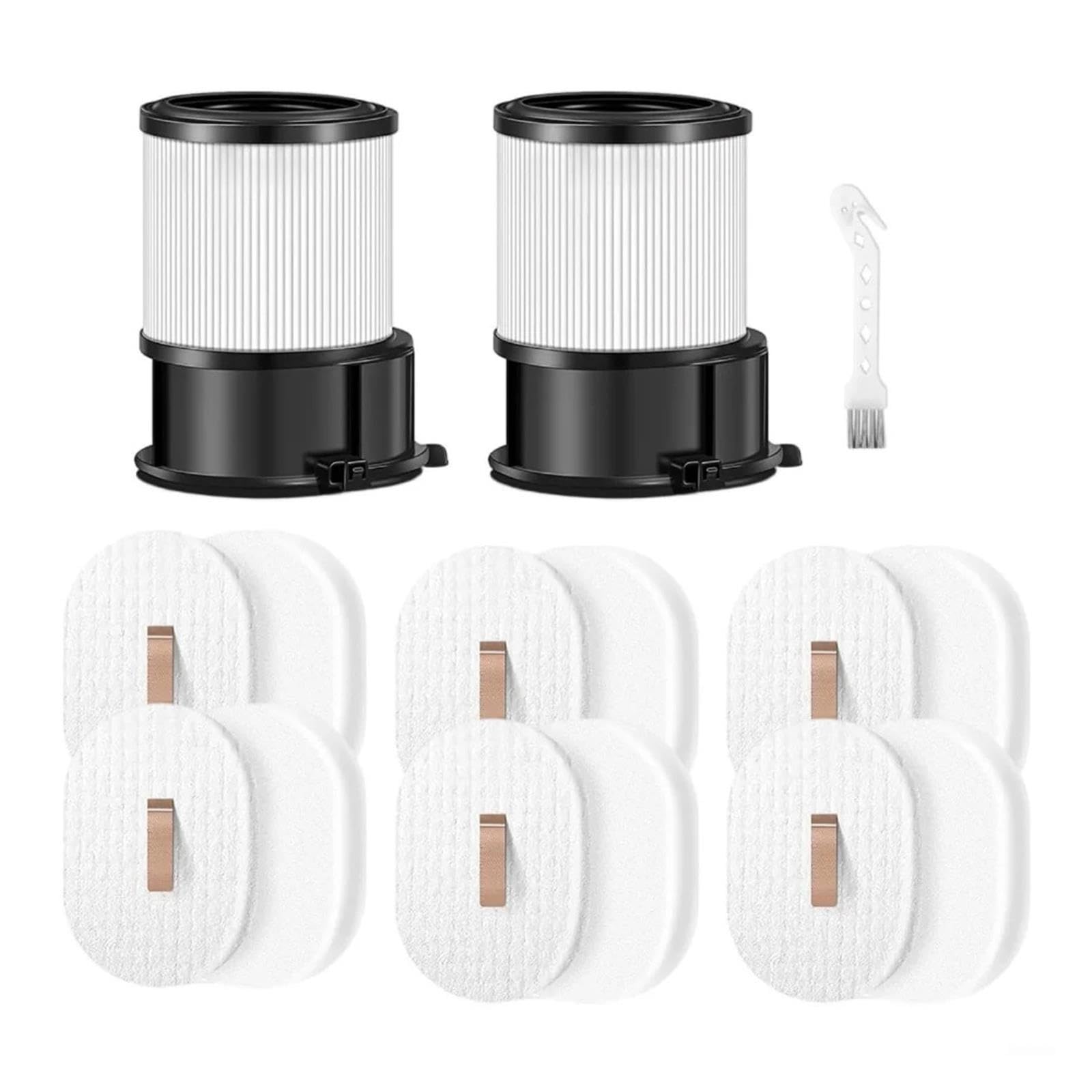 Kit De Filtros De Cepillo De 16 Piezas, Compatible Con Shark IP1251 IP3251