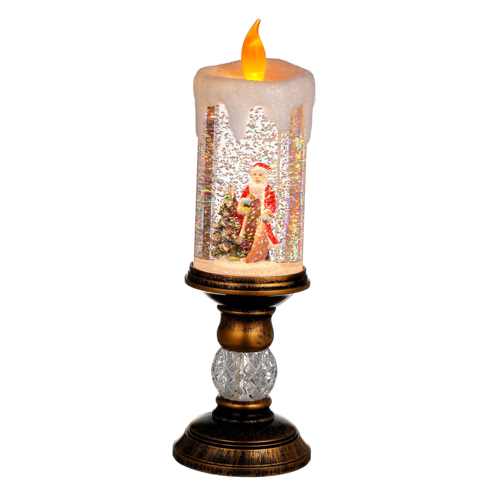 Décoration intérieure sans risque avec la lampe bougie de Noël LED - 8
