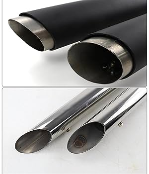 エ*ル様 virago 750, 1100 マフラースラッシュカット Amazon.co.jp: オートバイ用デュアル排気フルシステム