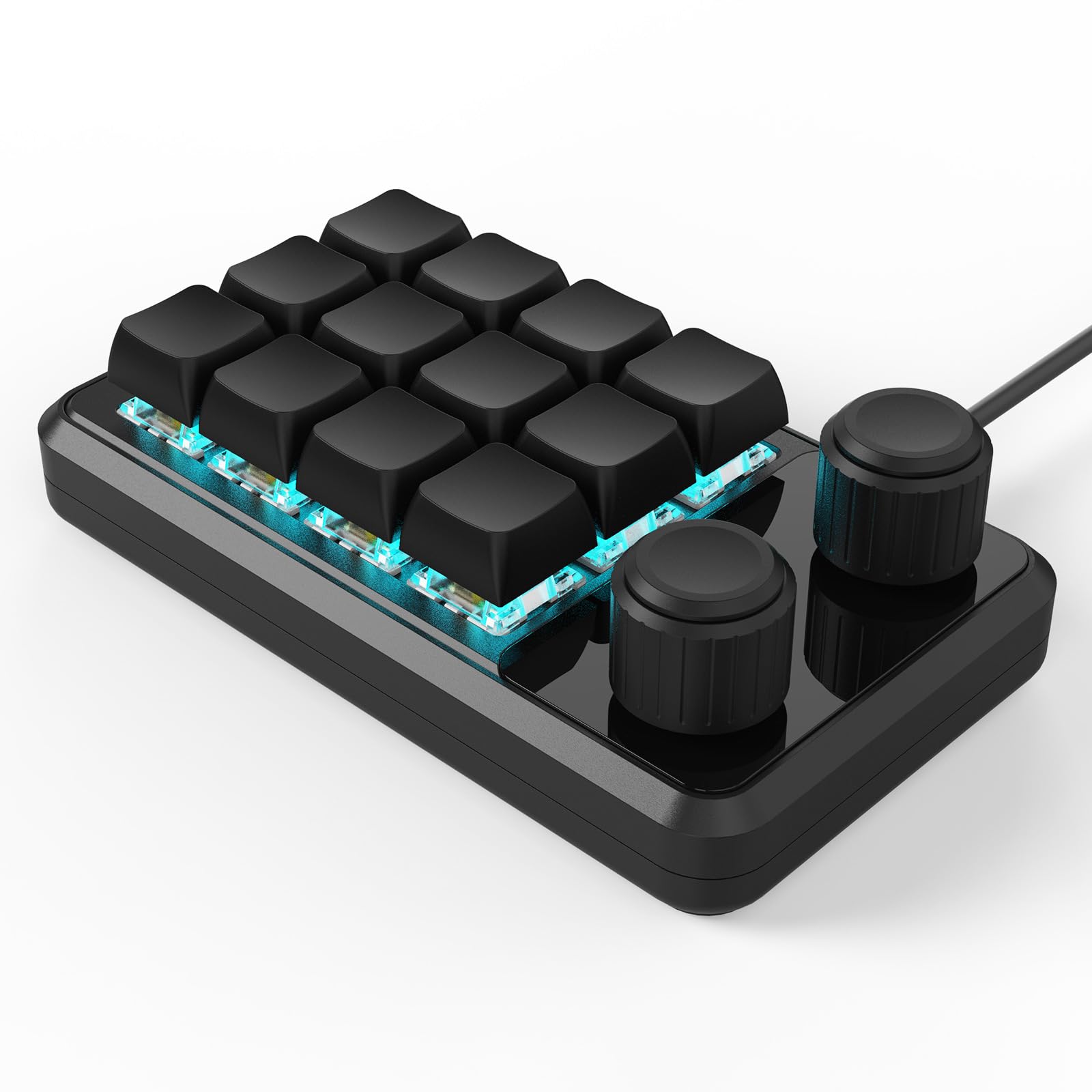 Pad da 12 Macro per Giocatori E Professionisti RGB Programmabili con Cavo Tipo C