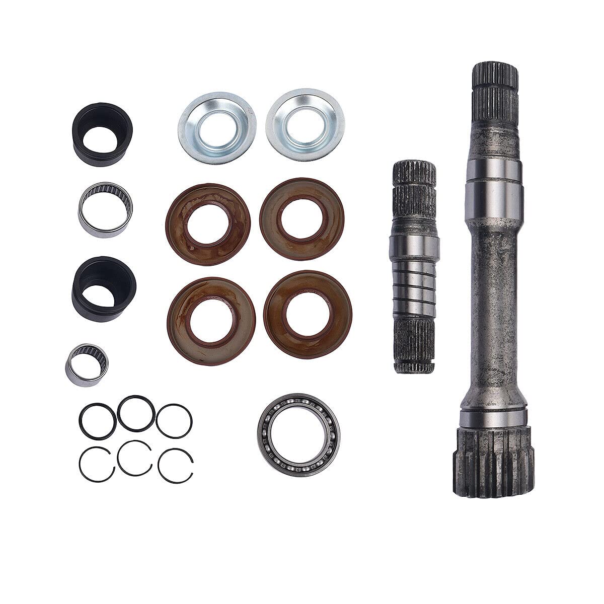 Kit di Riparazione dell'albero del differenziale Anteriore Destro Compatibile con RAM 1500 3.0L 3.6L 4.7L 5.7L 2012-2018 68257420AG 68257421AF