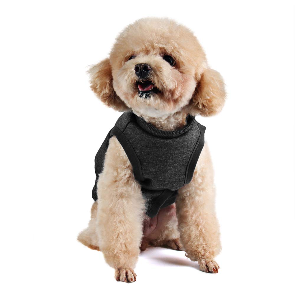 Etdane Adjustable Dog Anxiety Jacket Breathable Keep Calming Vest Reduce Impatient Shirt for Fireworks, Thunderm, Gunshot and Hooter Medium