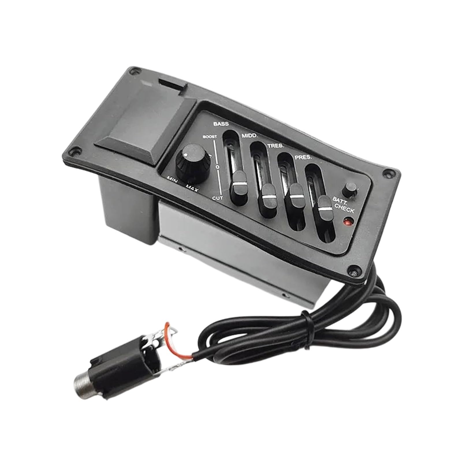 Pickup Per Chitarra Acustica Preamplificatore Con Equalizzatore A Quattro Bande Adatto Per Accessori Professionali Per Chitarra Acustica(3/4)