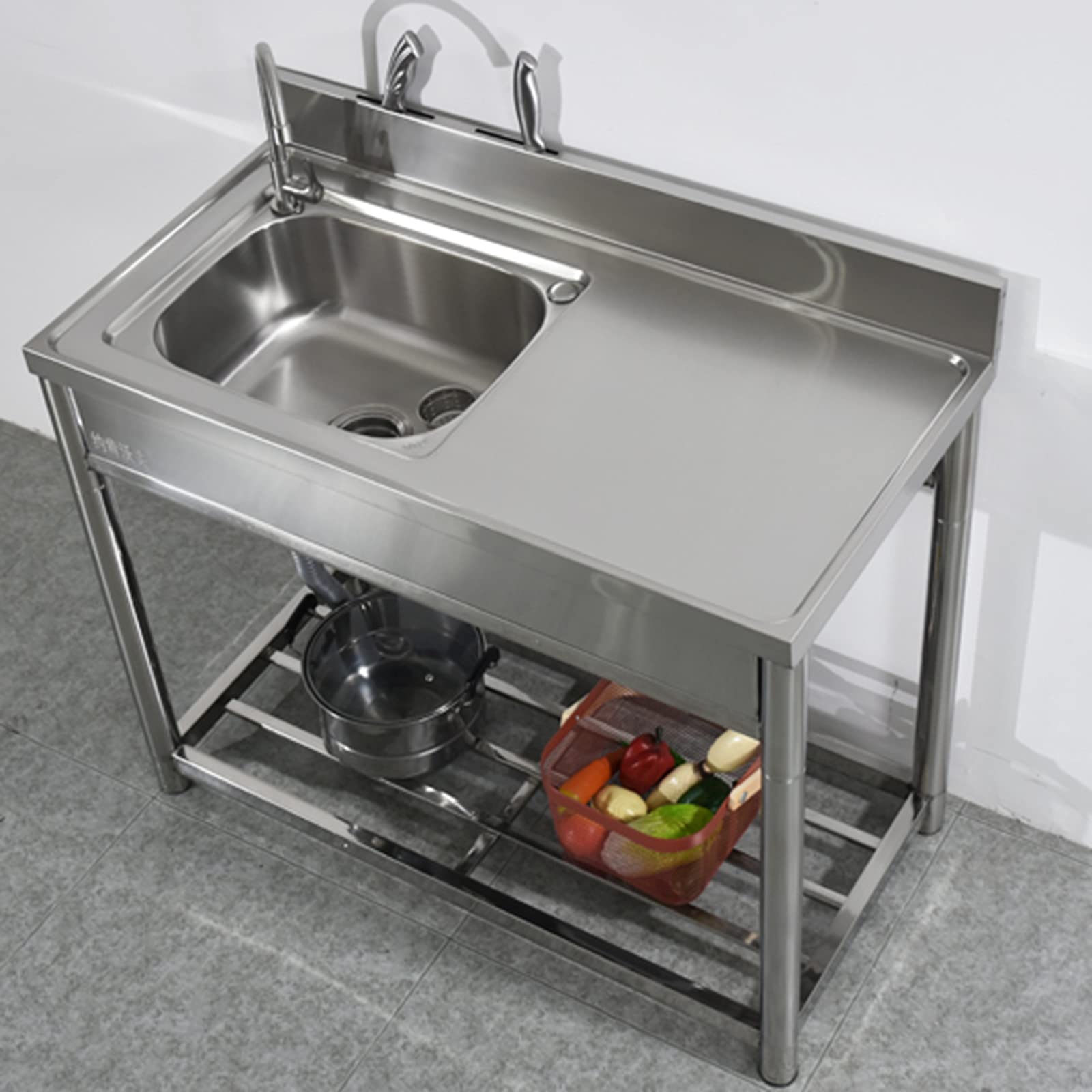 Amazon.co.jp: 洗面所 飲食店 工場 スーパー 商業用錆びない洗面台