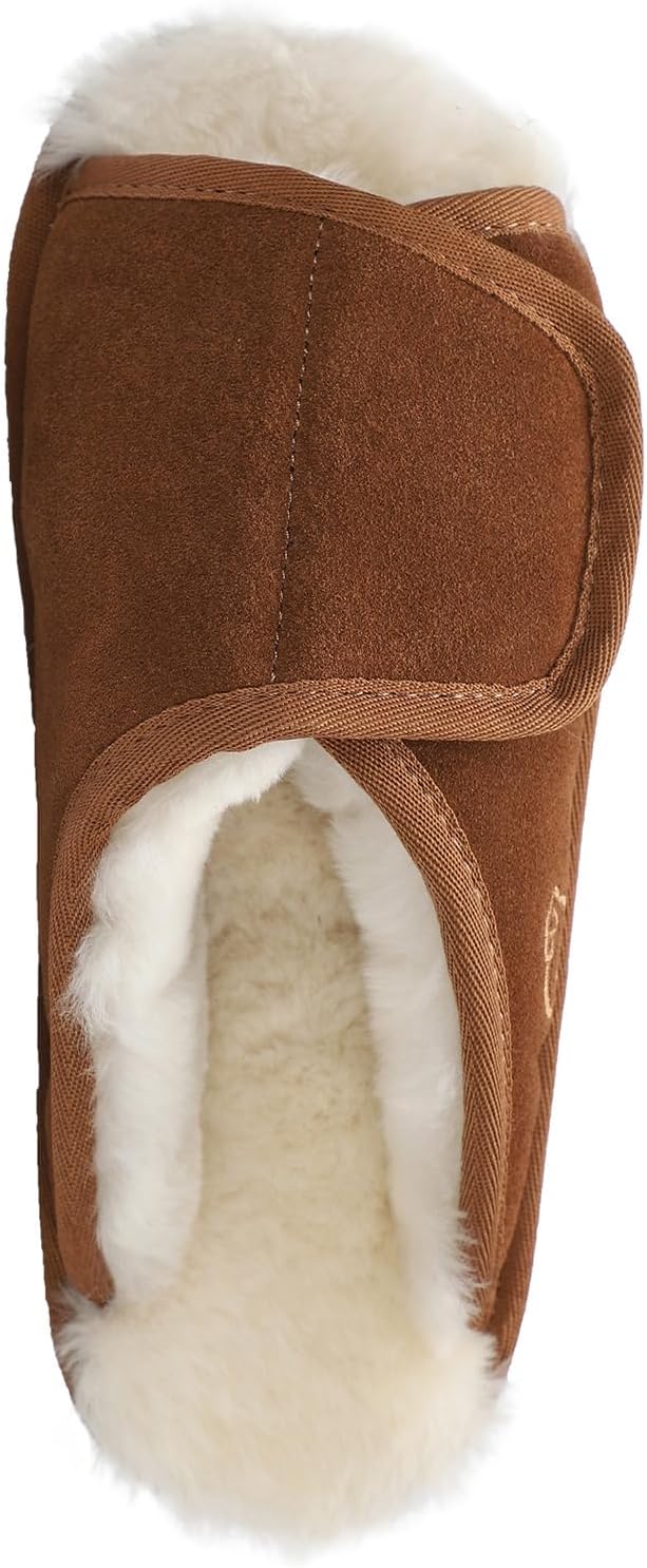 Lamo Footwear Women's Apma Slide Wrap Slippers - CW2338-CNT 6 M
