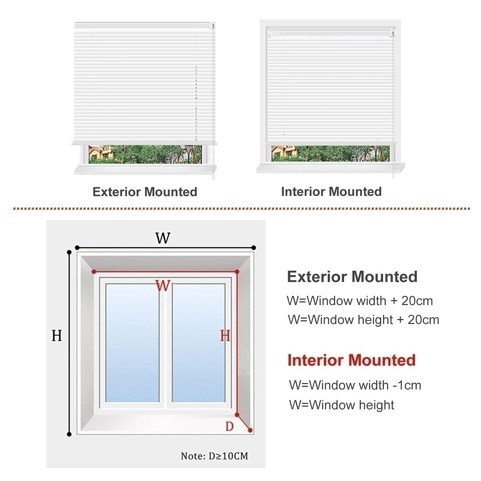 Jalousette Plissees Gelber Blackout Jalousie, Verdunkelung des Aluminiumraums Datenschutz Lichtsteuerung Fenster Sonnenschirme, 80/100/120/140 Breit (Size : 140×260cm(55×102in))